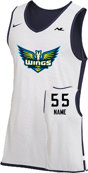 Girls Basketball Jersey - Wings